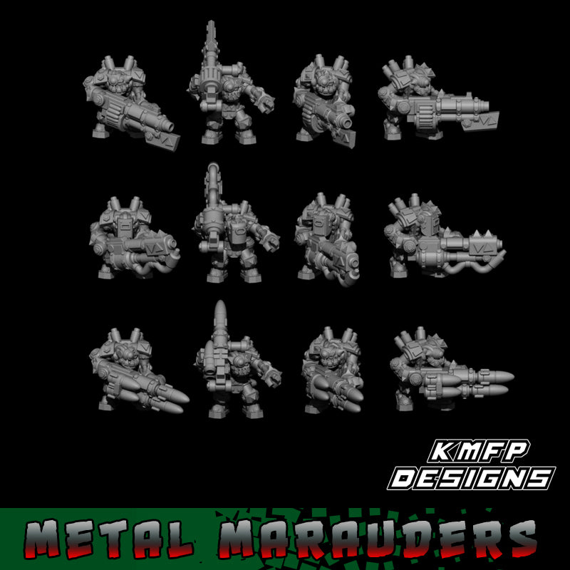 Metal Marauders Heavies - 6mm/8mm