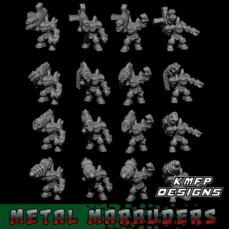 Metal Marauders Heavies - 6mm/8mm