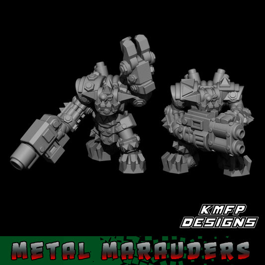 Metal Marauders Grunt Bosses- 6mm/8mm