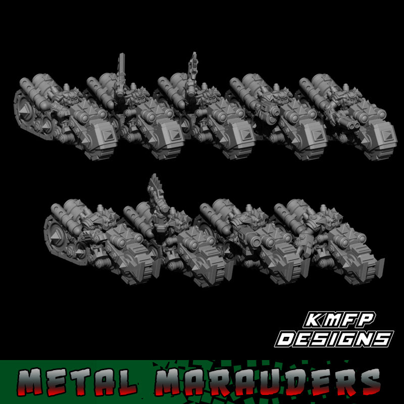 Metal Marauders Grunt Bikes- 6mm/8mm