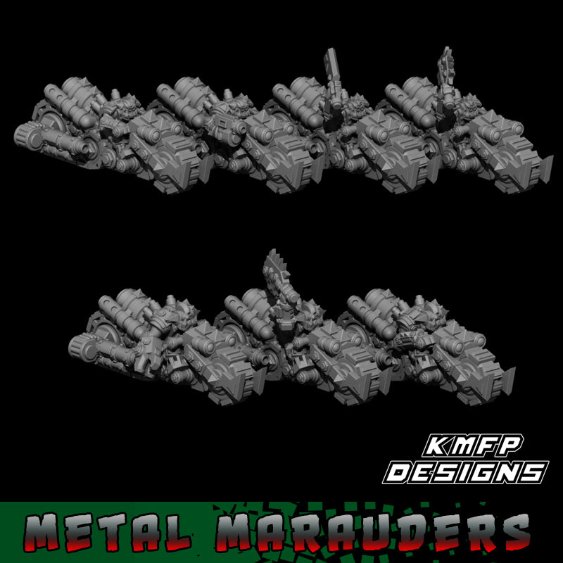 Metal Marauders Grunt Bikes- 6mm/8mm