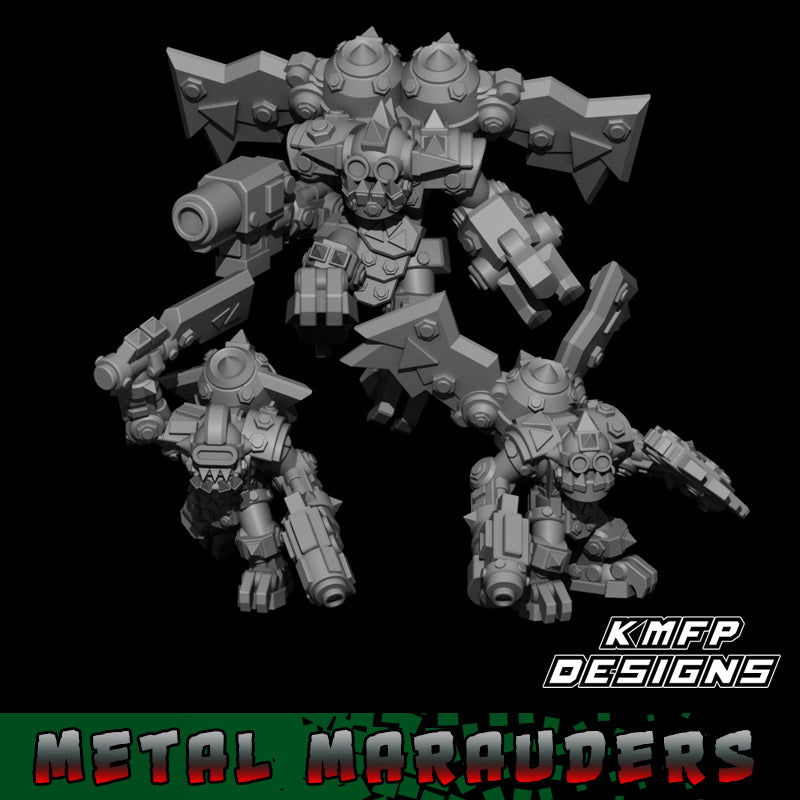 Metal Marauders Stormers - 6mm/8mm