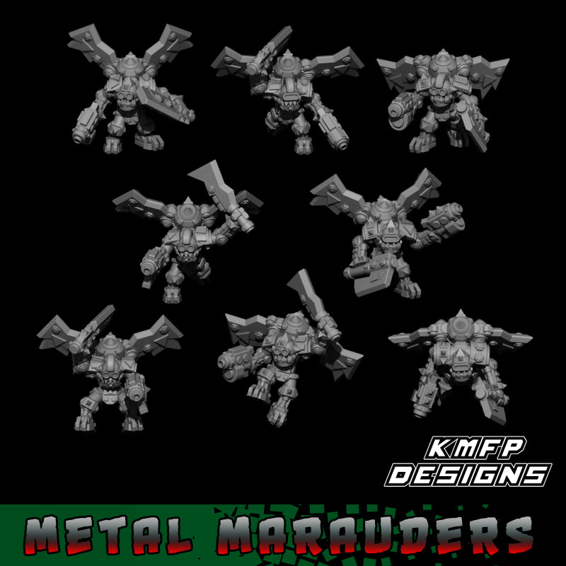 Metal Marauders Stormers - 6mm/8mm