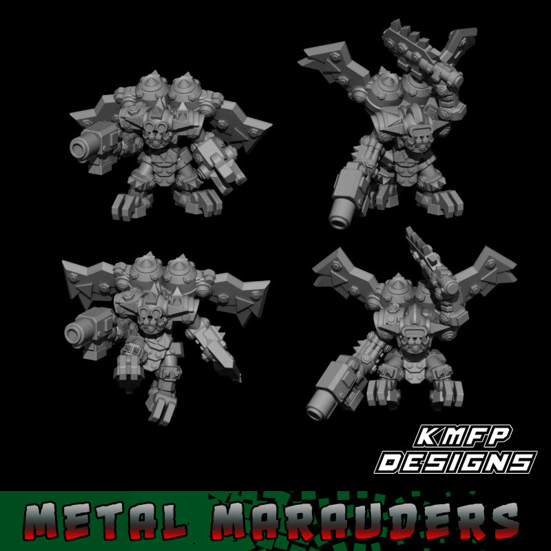 Metal Marauders Stormers - 6mm/8mm