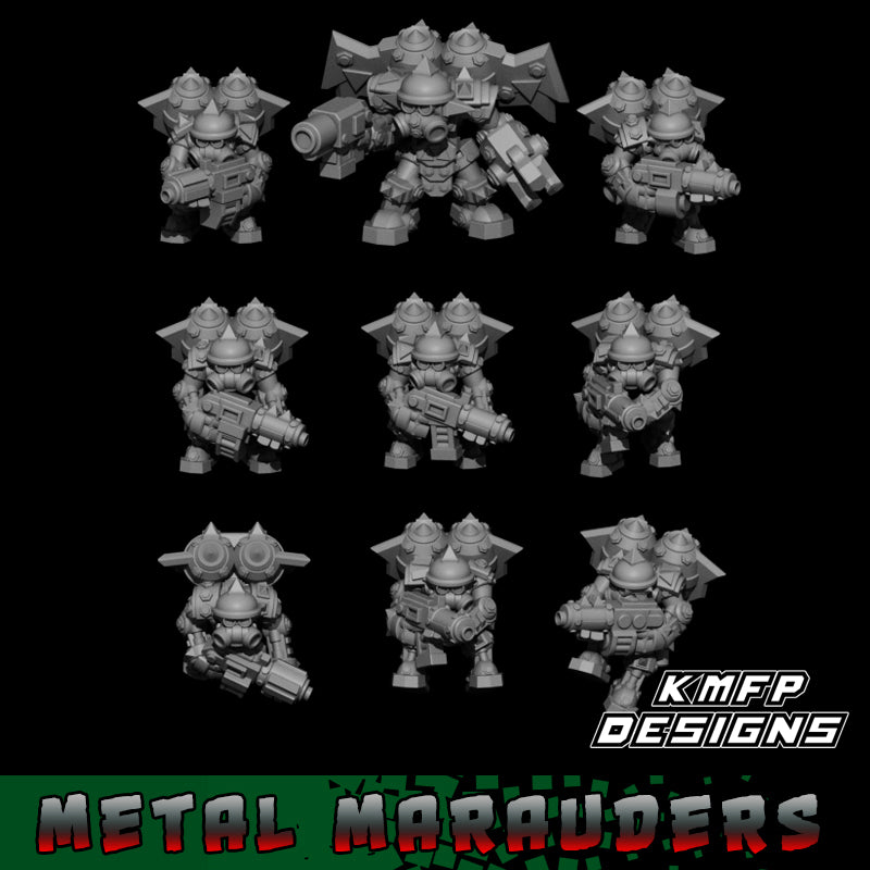 Metal Marauders Stormers - 6mm/8mm