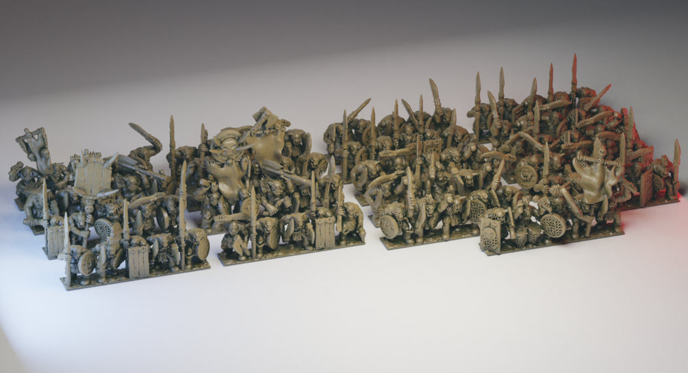 Orc Army by Wakes Emporium - 10mm