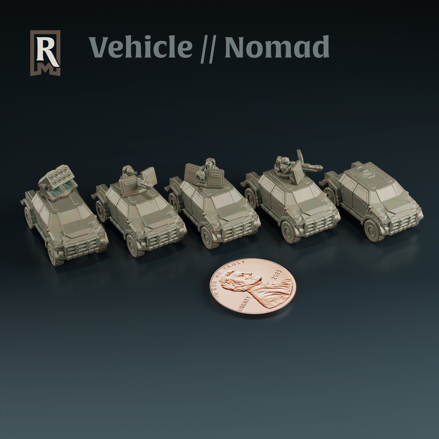 Vehicle // Nomad - 6mm/8mm - Resinant Miniatures