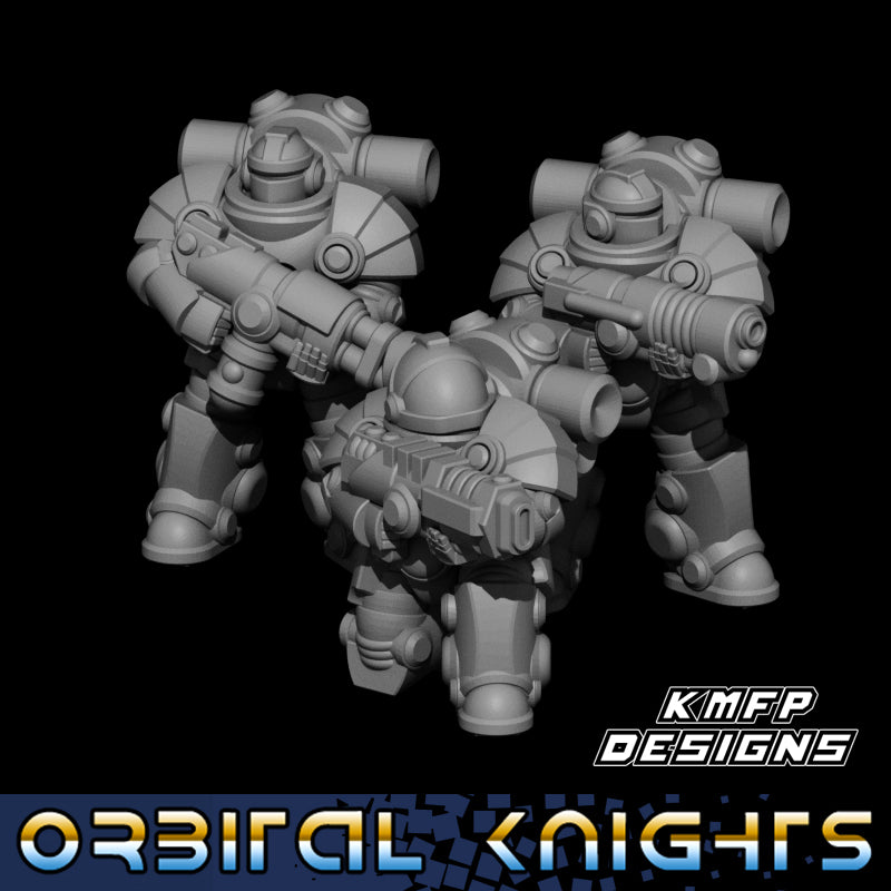 Orbital Knights 2 - Light Support Troops - 6mm/8mm KMFP