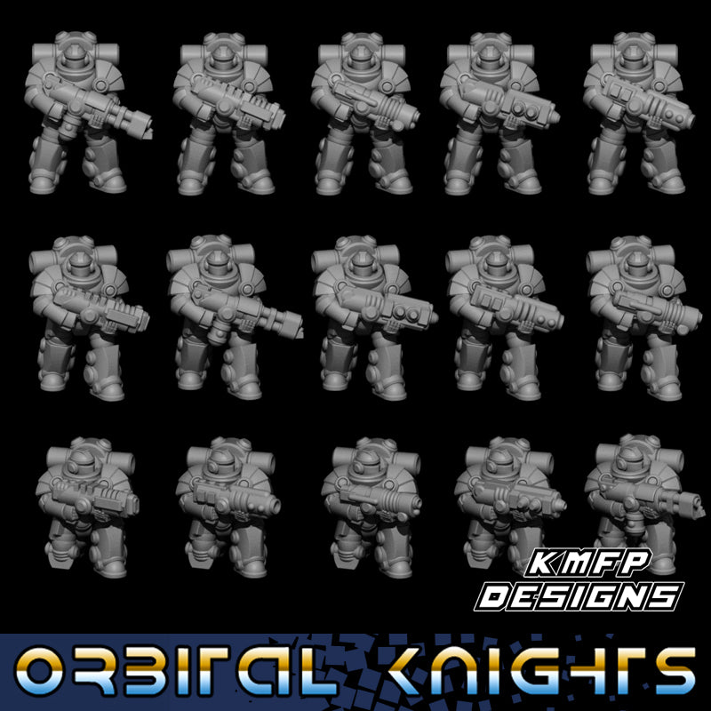 Orbital Knights 2 - Light Support Troops - 6mm/8mm KMFP