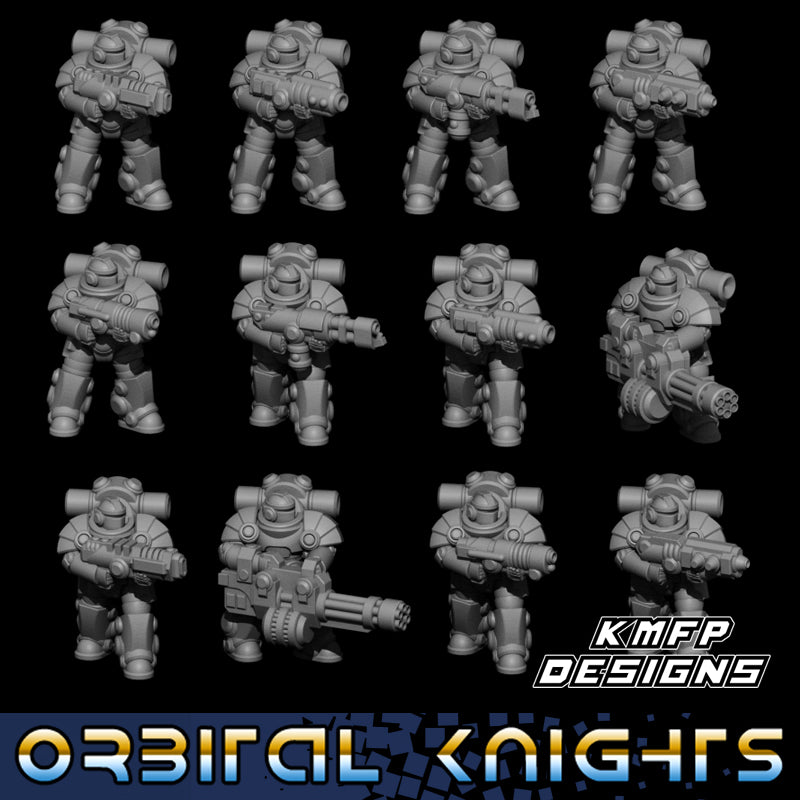 Orbital Knights 2 - Light Support Troops - 6mm/8mm KMFP