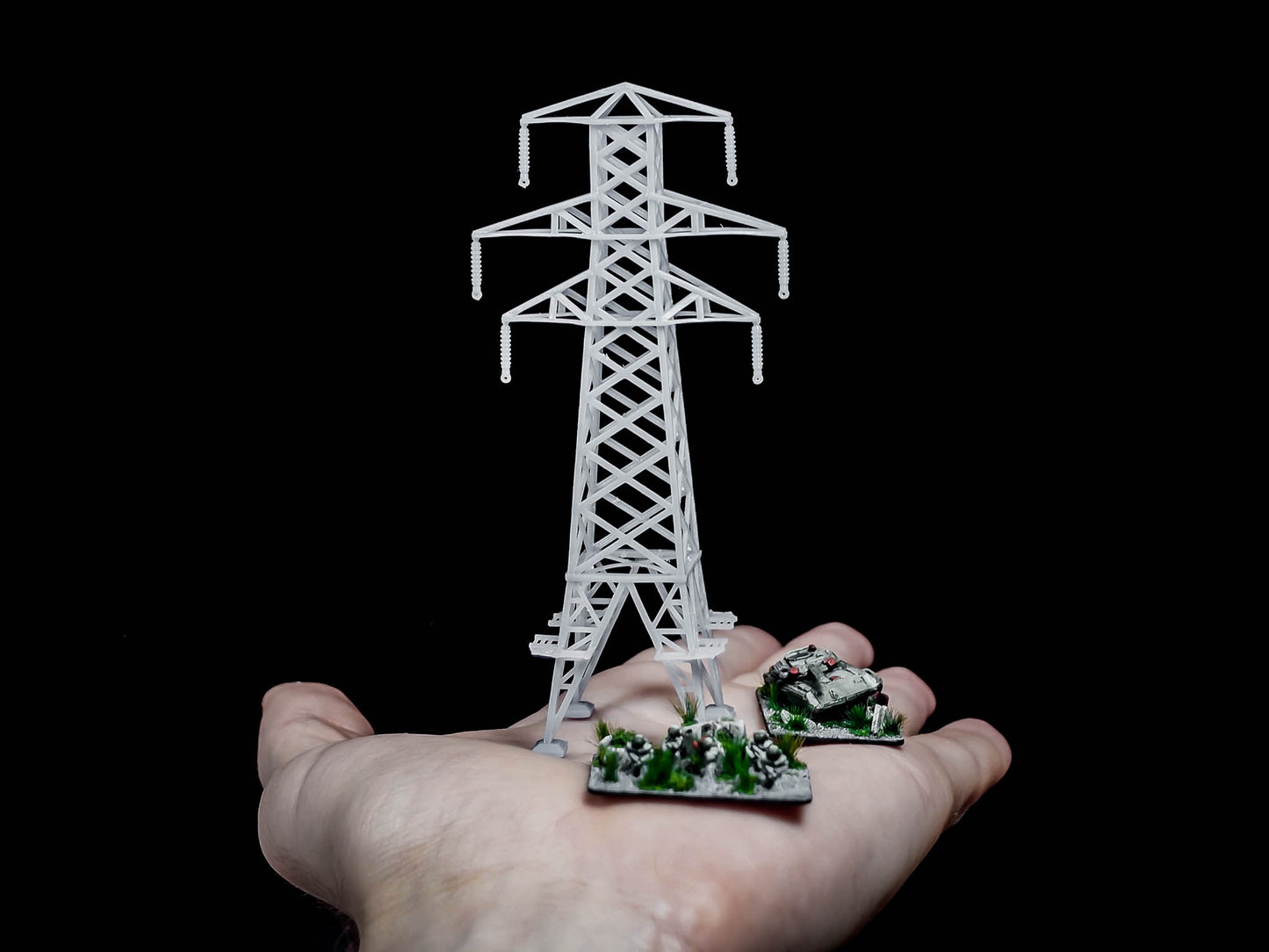 Transmission Towers - Miniature Terrain Set