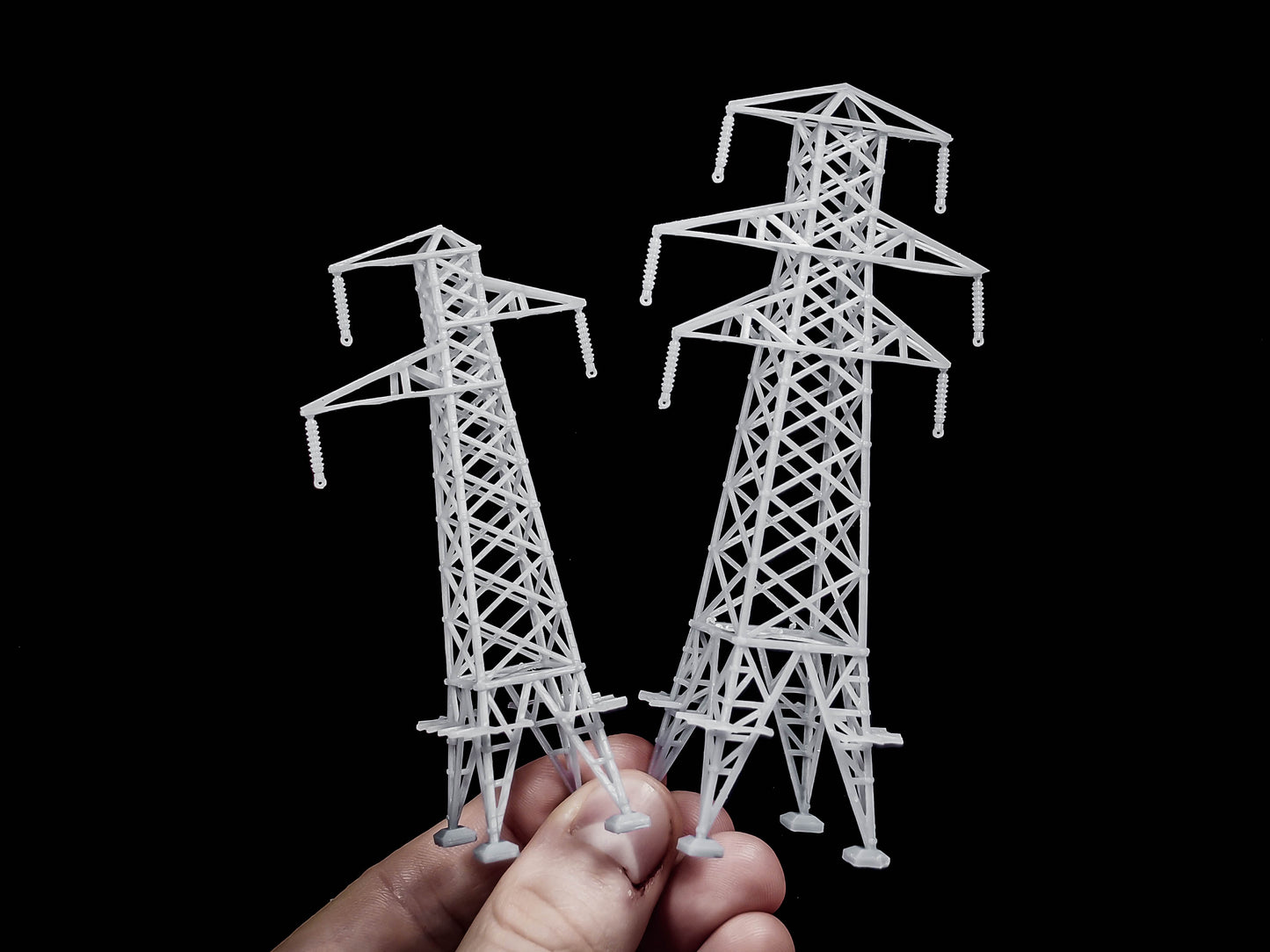 Transmission Towers - Miniature Terrain Set