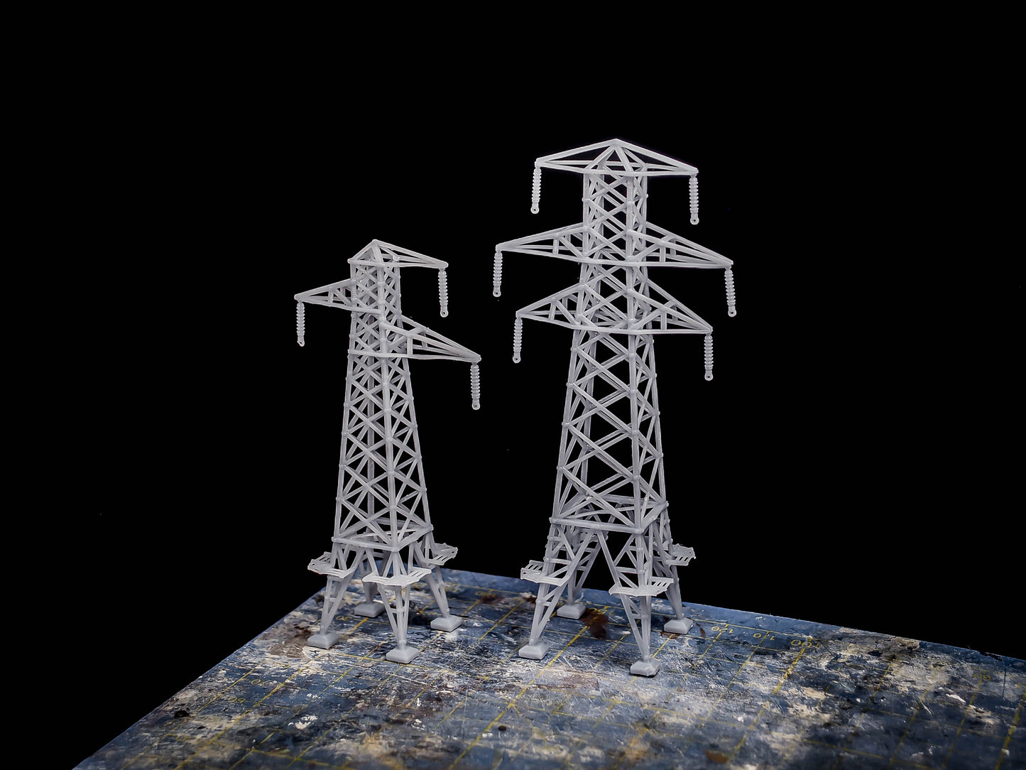 Transmission Towers - Miniature Terrain Set