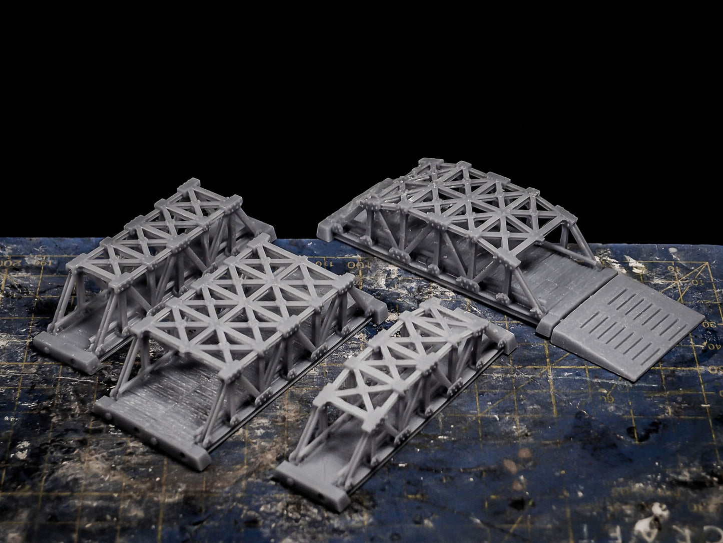 Truss Bridges - Miniature Terrain Set