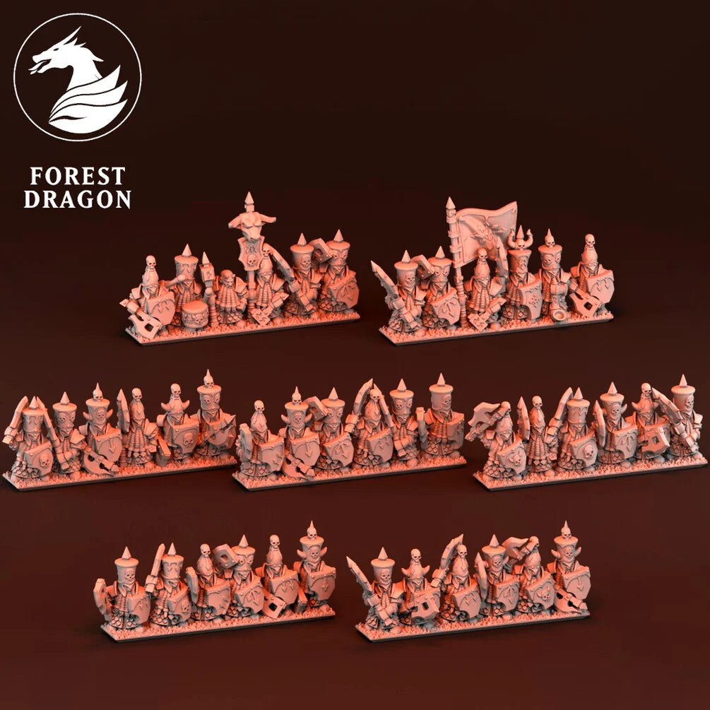 Dwarf Demonsmith Army - 10mm - By Forest Dragon