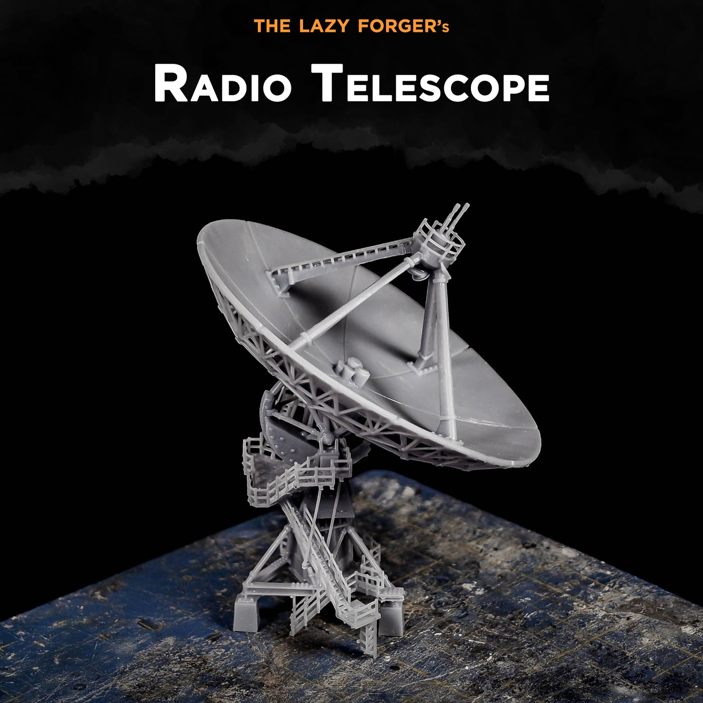 Radio Telescope - Miniature Terrain Set