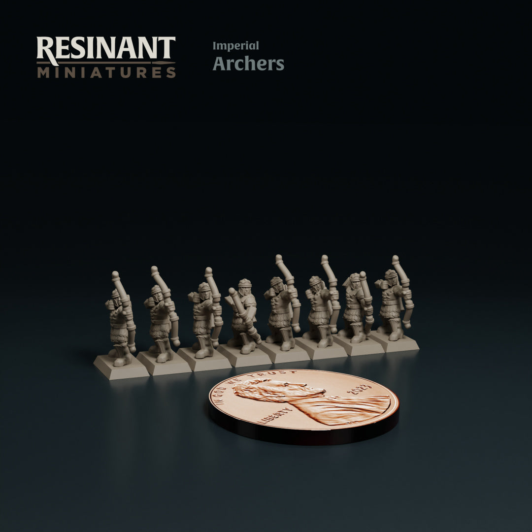 Imperials - Archers - 6mm/8mm - Resinant Miniatures