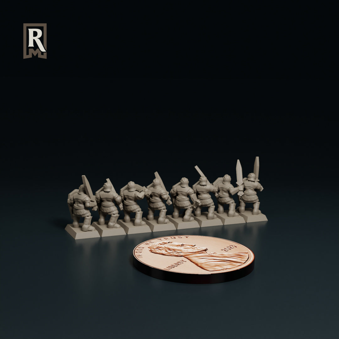 Imperials - Light Infantry - 6mm/8mm - Resinant Miniatures