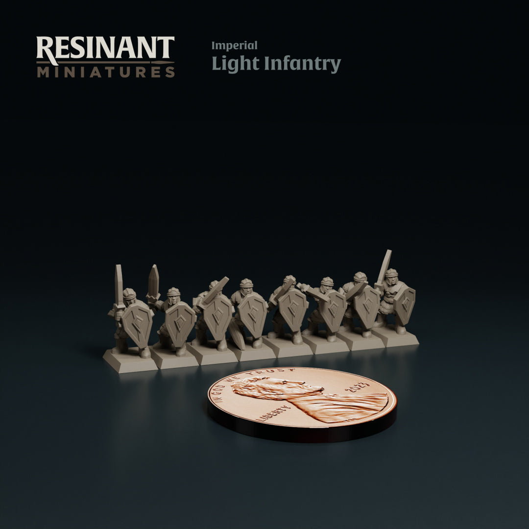 Imperials - Light Infantry - 6mm/8mm - Resinant Miniatures