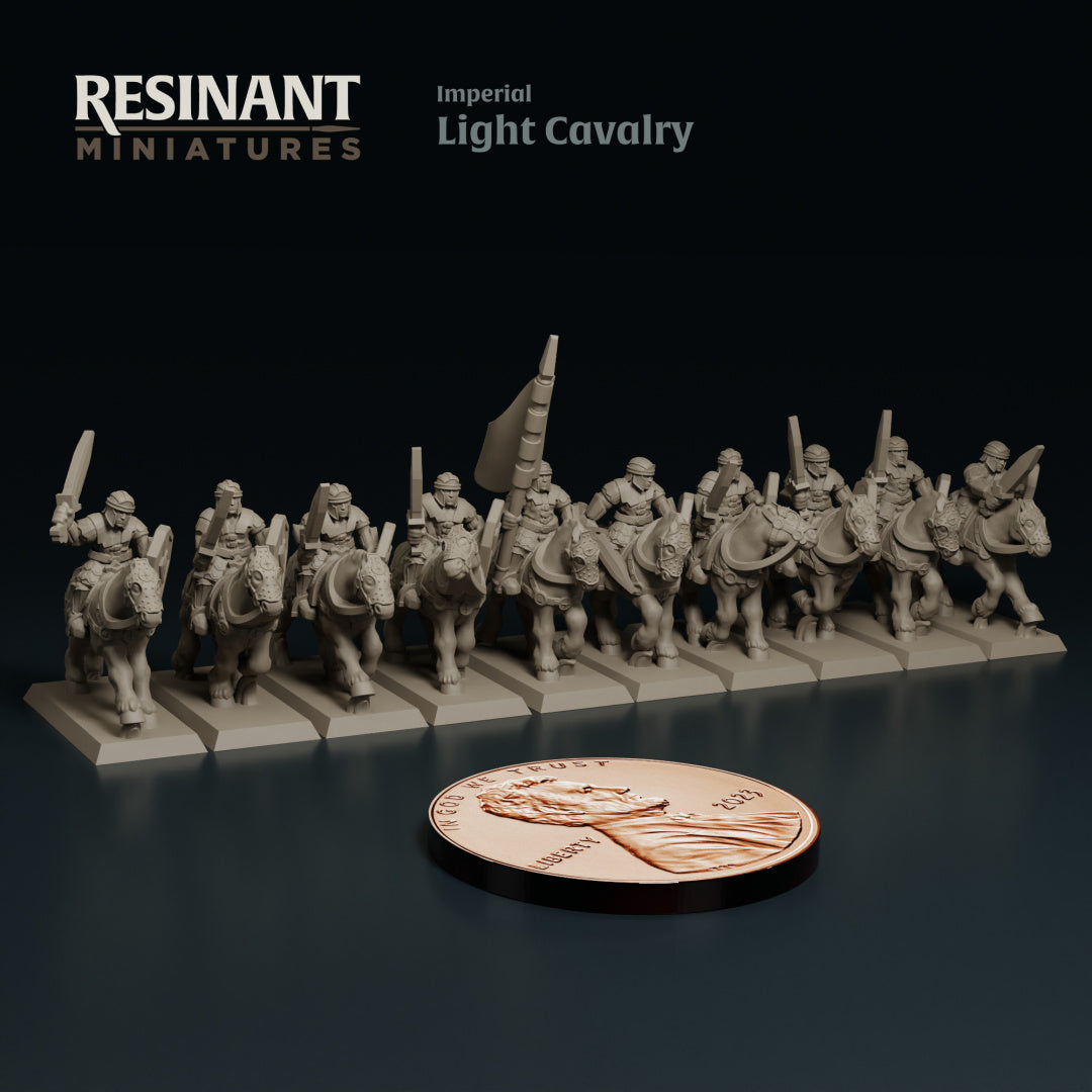 Imperials - Light Cavalry - 6mm/8mm - Resinant Miniatures