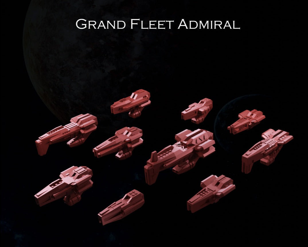 Ares Corp - Grand Fleet Admiral Tabletop - 1/5000 Scale