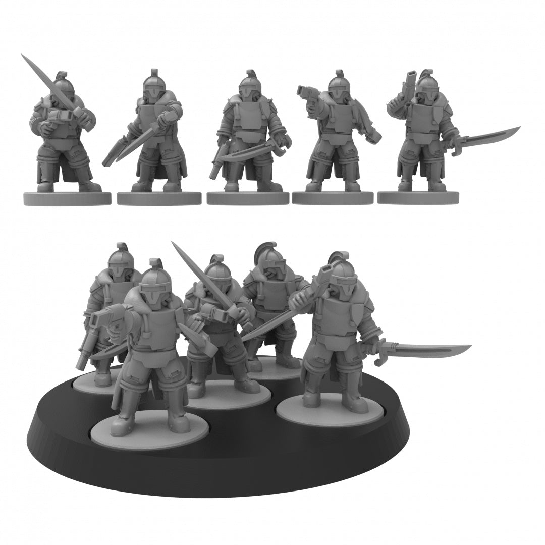 Lunar Auxilia Companion Swordsmen - 6mm/8mm - ThatEvilOne