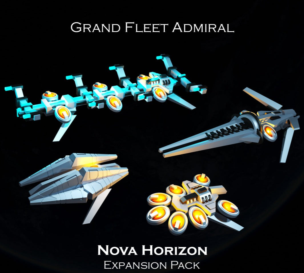 Nova Horizon Flagships and Expansions - Grand Fleet Admiral Tabletop - 1/5000 Scale