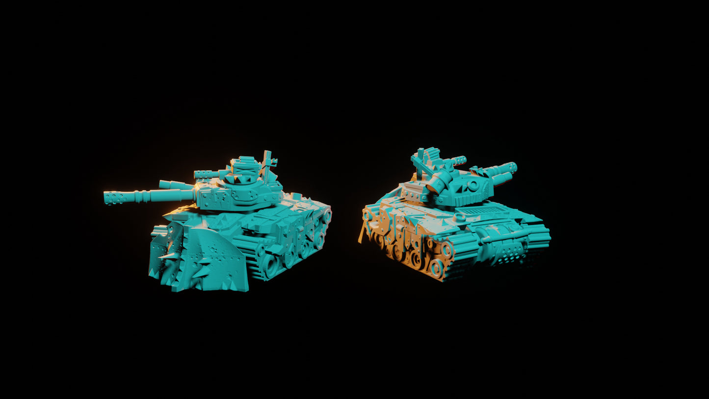 Raider of cendre Heavy Tank - 6mm/8mm - Bishok