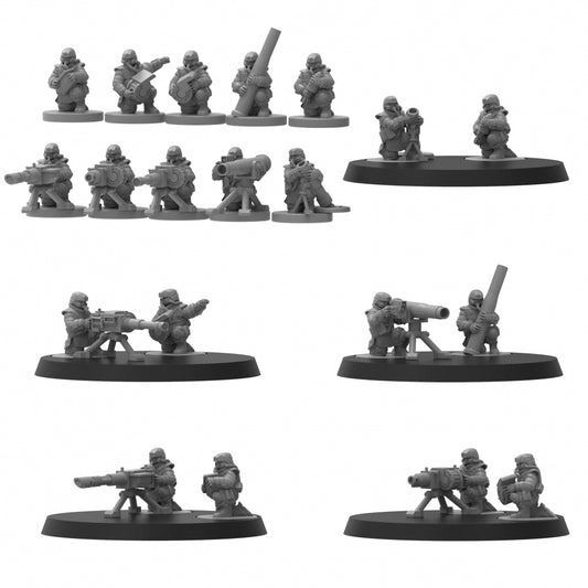 Heck ghost Heavy Weapons Teams - 6mm/8mm - ThatEvilOne