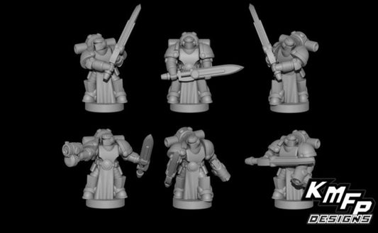 Space Knights Units of The III Legion Palentine - 6mm/8mm