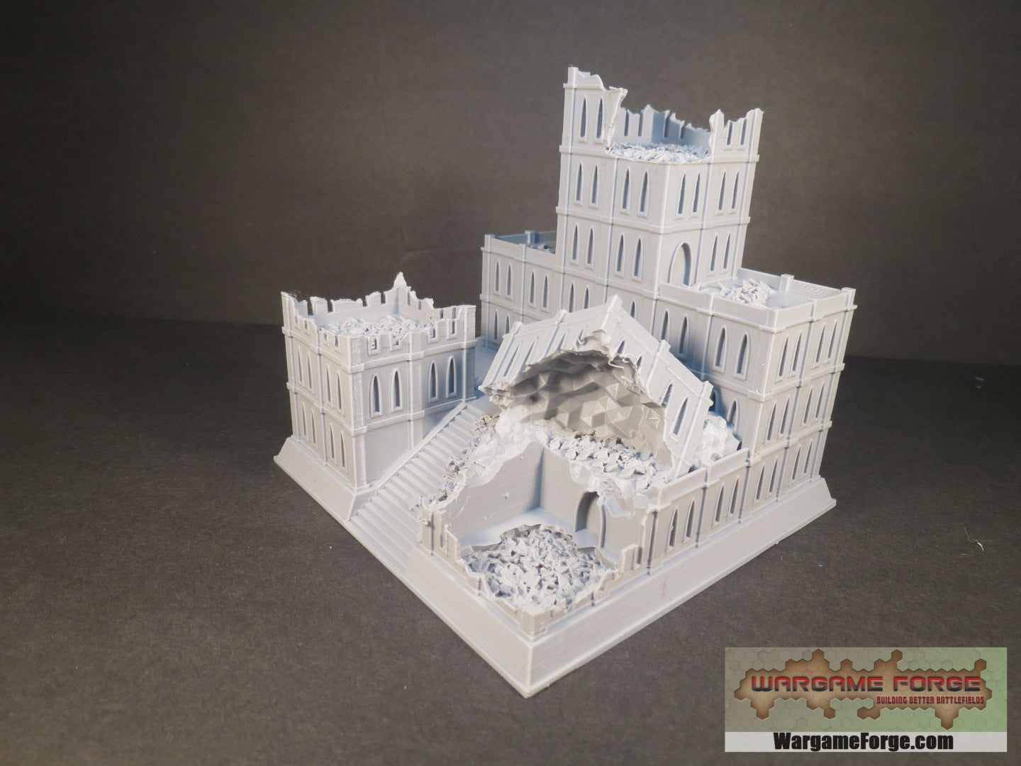 Gothic Ruined Imperial Palace GR030 - Wargame Forge