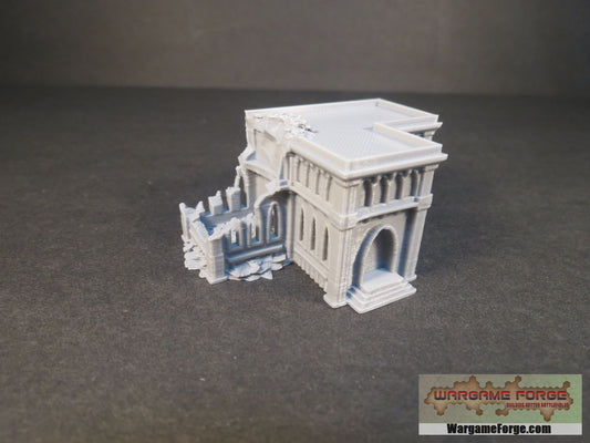 Gothic Ruined Building 5 GR005 - Wargame Forge