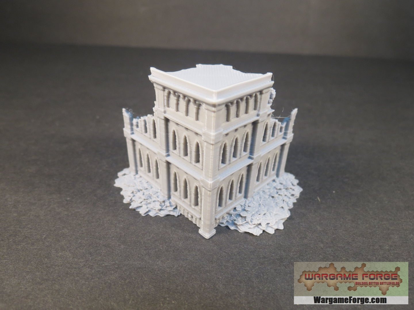 Gothic Ruined Building 10 GR010 - Wargame Forge