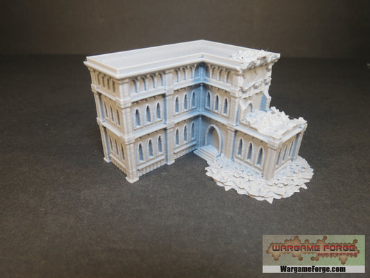 Gothic Ruined Building 14 - Wargame Forge