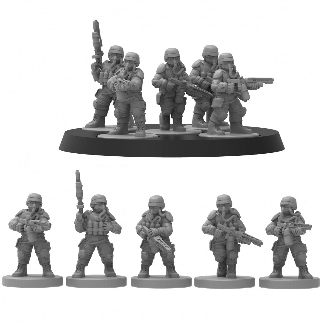 Heck ghost Pyro Infantry - 6mm/8mm - ThatEvilOne