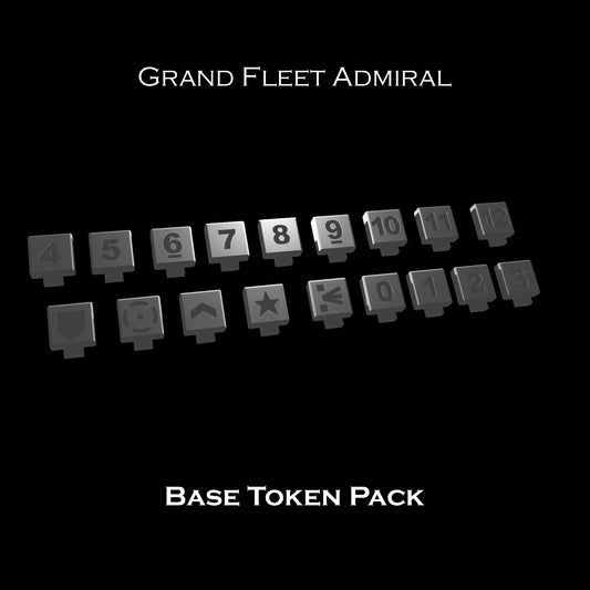 Tokens - Grand Fleet Admiral Tabletop - 1/5000 Scale