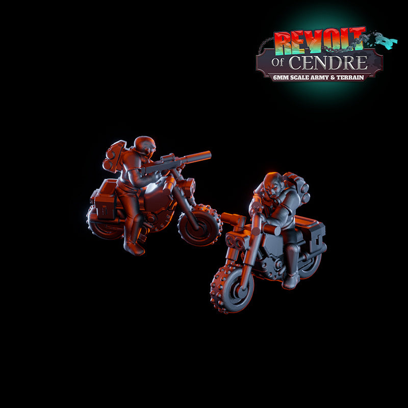 Legion of Cendre Recon Team - 6mm/8mm - Bishok