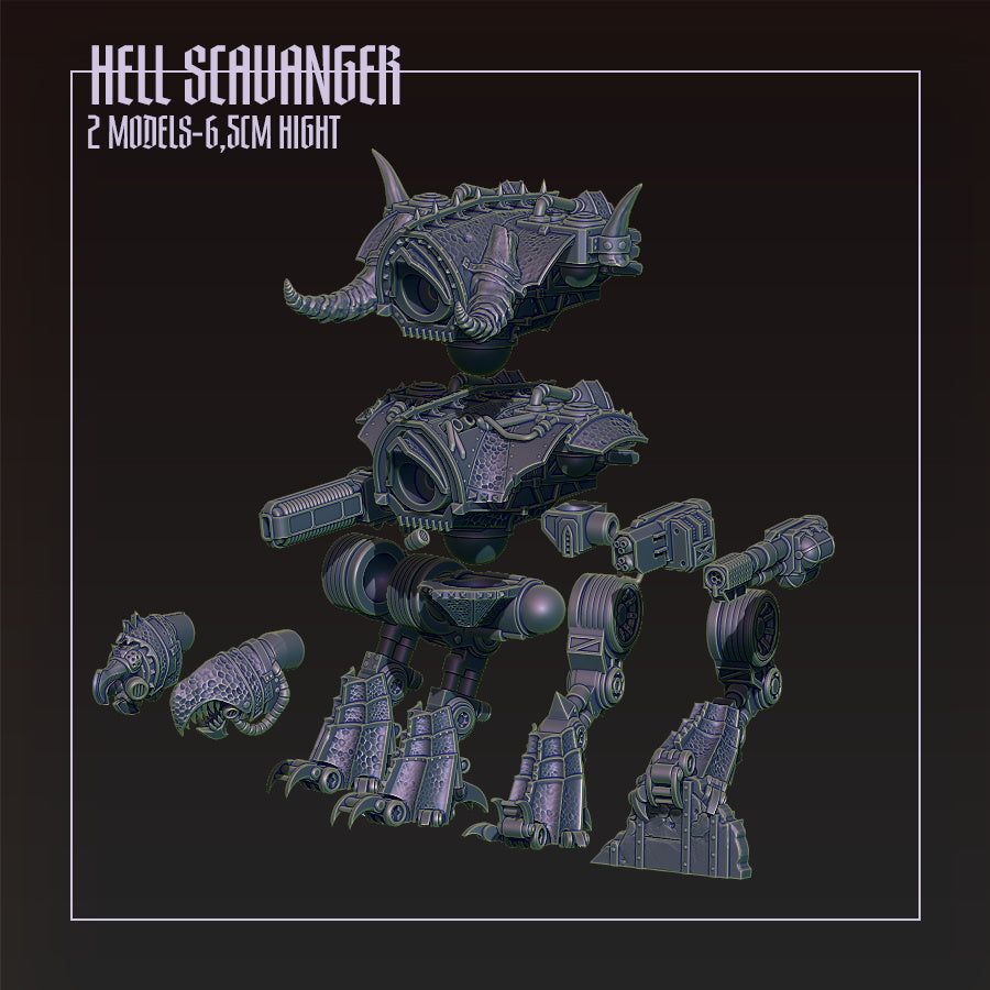 Cursed Legion of Cendre Hell Scavanger - 6mm/8mm - Bishok