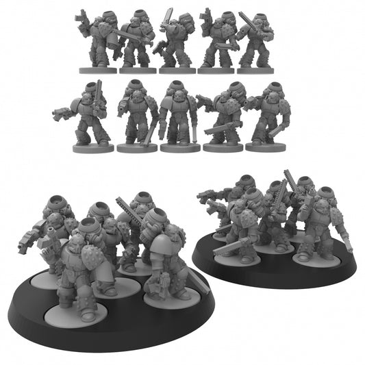 Smol Genewarrior Assault Team - 6mm/8mm - ThatEvilOne