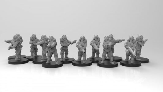 Lunar Auxilia Special Weapons - ThatEvilOne - 28mm/32mm