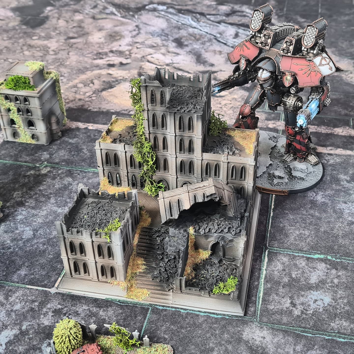 Gothic Ruined Imperial Palace GR030 - Wargame Forge