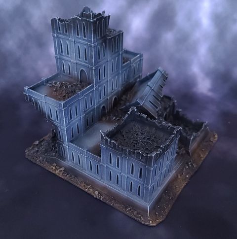 Gothic Ruined Imperial Palace GR030 - Wargame Forge