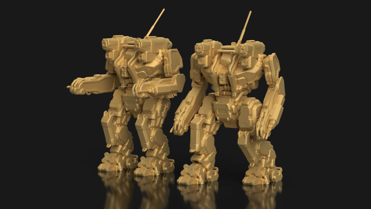 Roughneck RGH-1R - Alternate Battletech Model – AfterDark Prints