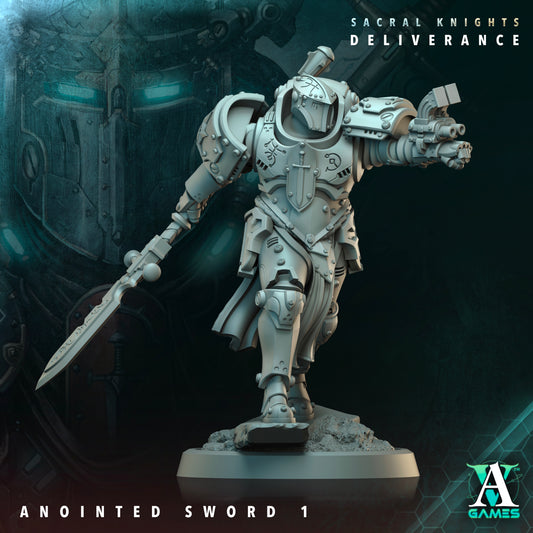 Sacral Knights Deliverance Anointed Swords - Archvillian Games