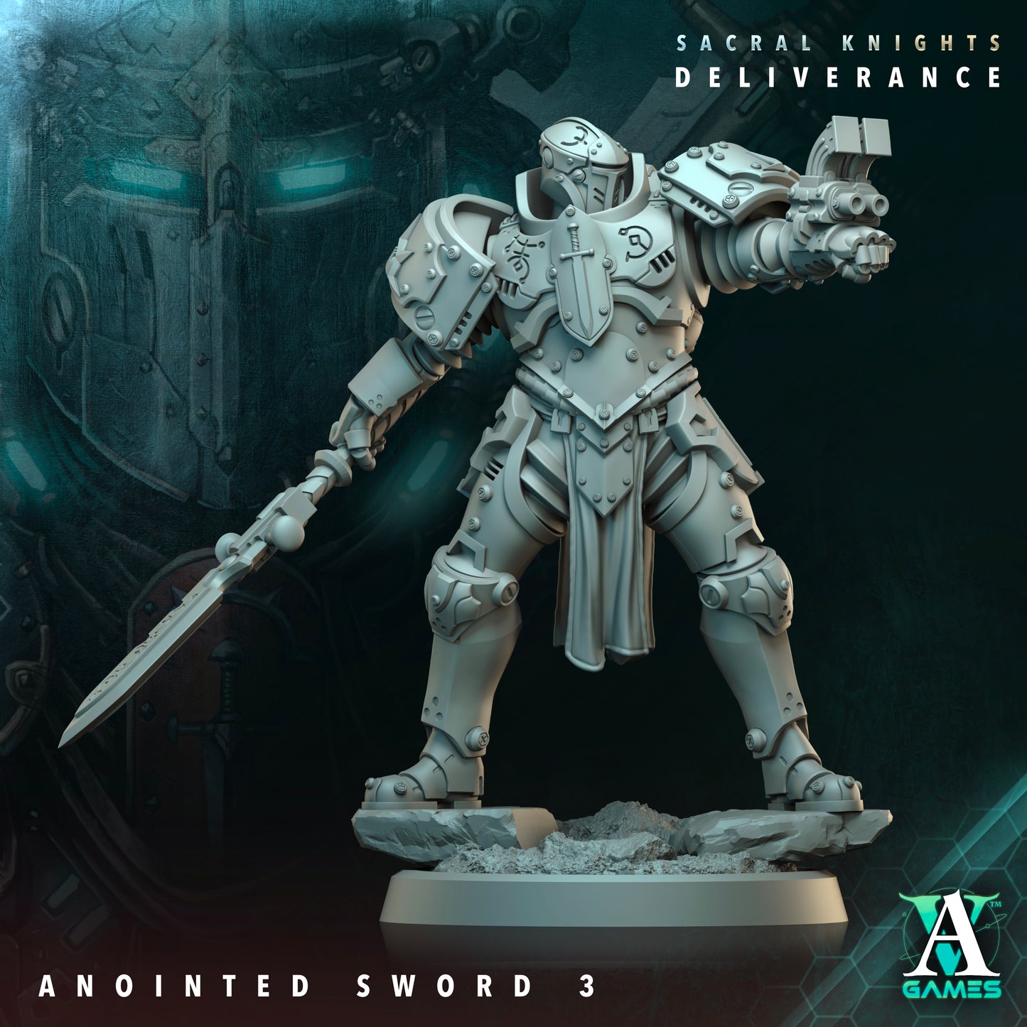 Sacral Knights Deliverance Anointed Swords - Archvillian Games