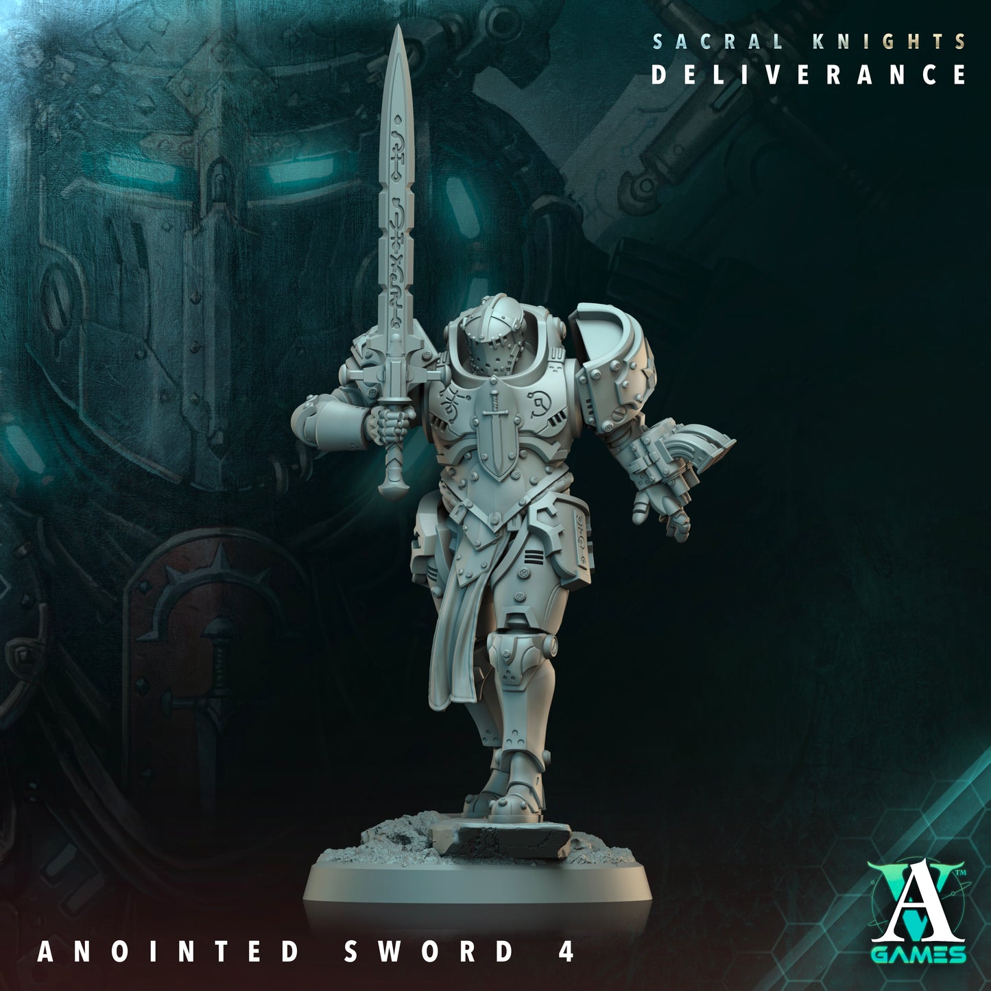 Sacral Knights Deliverance Anointed Swords - Archvillian Games