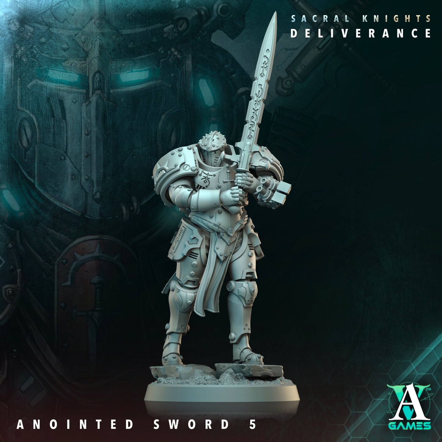 Sacral Knights Deliverance Anointed Swords - Archvillian Games