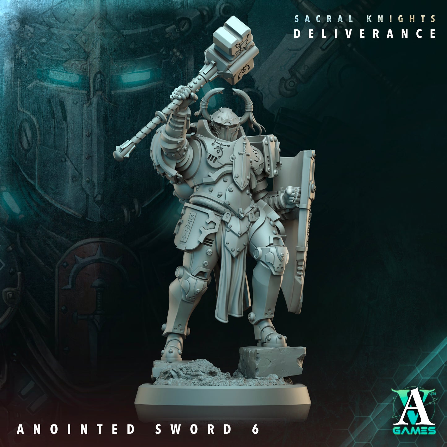 Sacral Knights Deliverance Anointed Swords - Archvillian Games