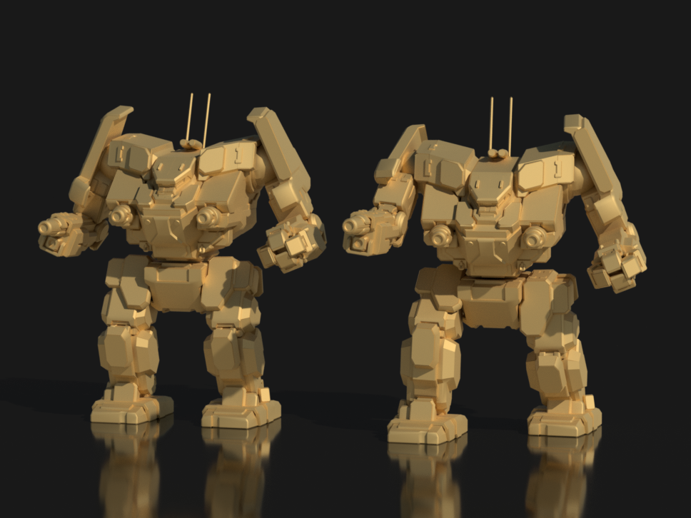 Awesome AWS-8Q - Alternate Battletech Model – AfterDark Prints