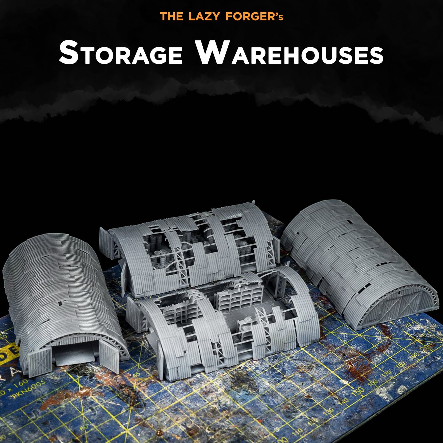 Storage Warehouse - Miniature Terrain Set